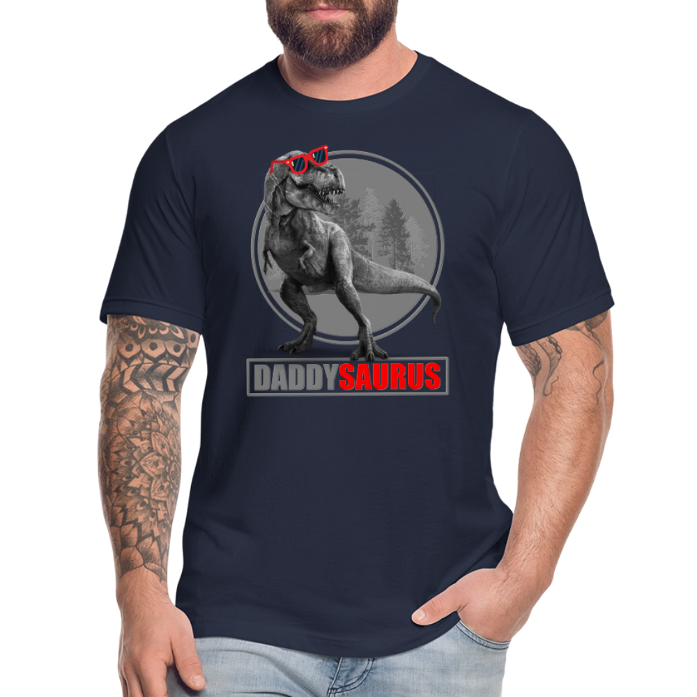 Daddy Saurus Shirt, Daddy Shirt, Fathers Day Shirt, New Dad Shirt, Funny Dad Shirt, Gift For Father, Best Dad Shirt, Dada Shirt, Papa Shirt - navy