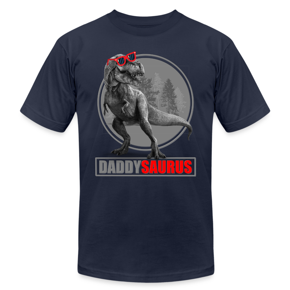 Daddy Saurus Shirt, Daddy Shirt, Fathers Day Shirt, New Dad Shirt, Funny Dad Shirt, Gift For Father, Best Dad Shirt, Dada Shirt, Papa Shirt - navy
