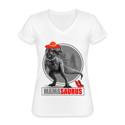 Mama Saurus Shirt, Mother Shirt, Gift For Mother, Mom Life Shirt, New Mom Shirt, Mommy Shirt, Funny Mom Shirt, Mother Tshirt, Cute Mom Shirt, Mother Day shirt, Best Mom Shirt - white