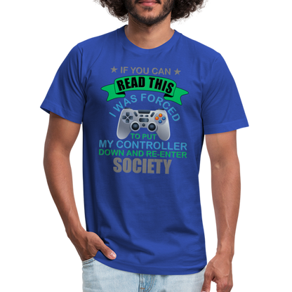 Video Game Shirt, Gamer Shirt, Gaming Shirt, Retro Gaming Shirt, Gamer Birthday Shirt, Nerd Shirt, Video Game Gifts, Geeky Shirt, Boys Birthday Shirt, Game Shirt - royal blue
