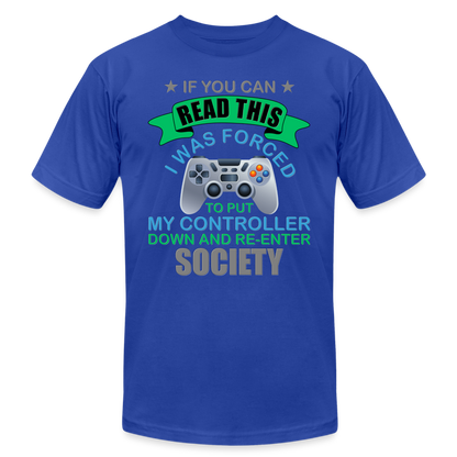Video Game Shirt, Gamer Shirt, Gaming Shirt, Retro Gaming Shirt, Gamer Birthday Shirt, Nerd Shirt, Video Game Gifts, Geeky Shirt, Boys Birthday Shirt, Game Shirt - royal blue
