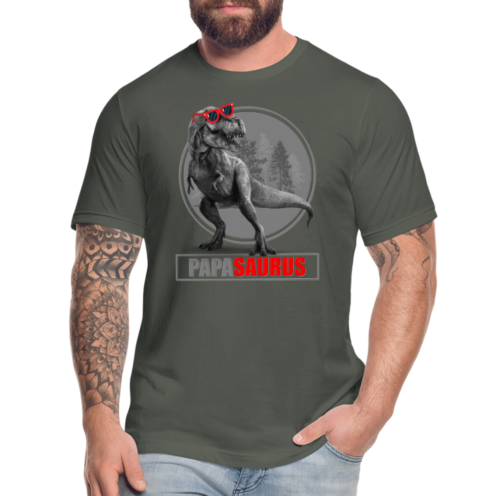 Papa Saurus Shirt, Daddy Shirt, Fathers Day Shirt, New Dad Shirt, Funny Dad Shirt, Gift For Father, Best Dad Shirt, Dada Shirt, Papa Shirt - asphalt