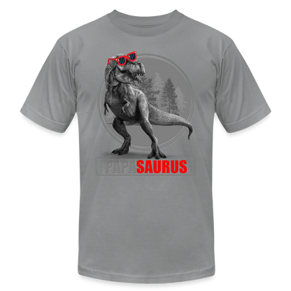 Papa Saurus Shirt, Daddy Shirt, Fathers Day Shirt, New Dad Shirt, Funny Dad Shirt, Gift For Father, Best Dad Shirt, Dada Shirt, Papa Shirt - slate