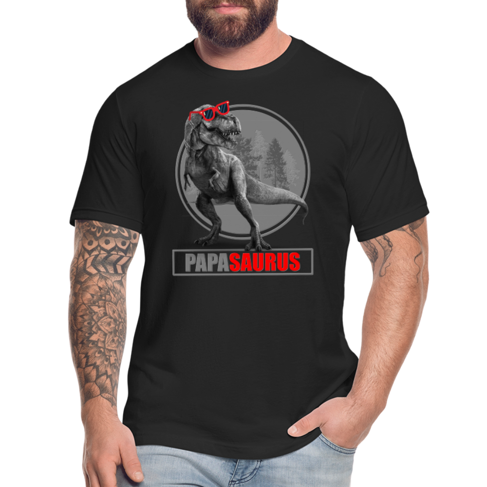 Papa Saurus Shirt, Daddy Shirt, Fathers Day Shirt, New Dad Shirt, Funny Dad Shirt, Gift For Father, Best Dad Shirt, Dada Shirt, Papa Shirt - black