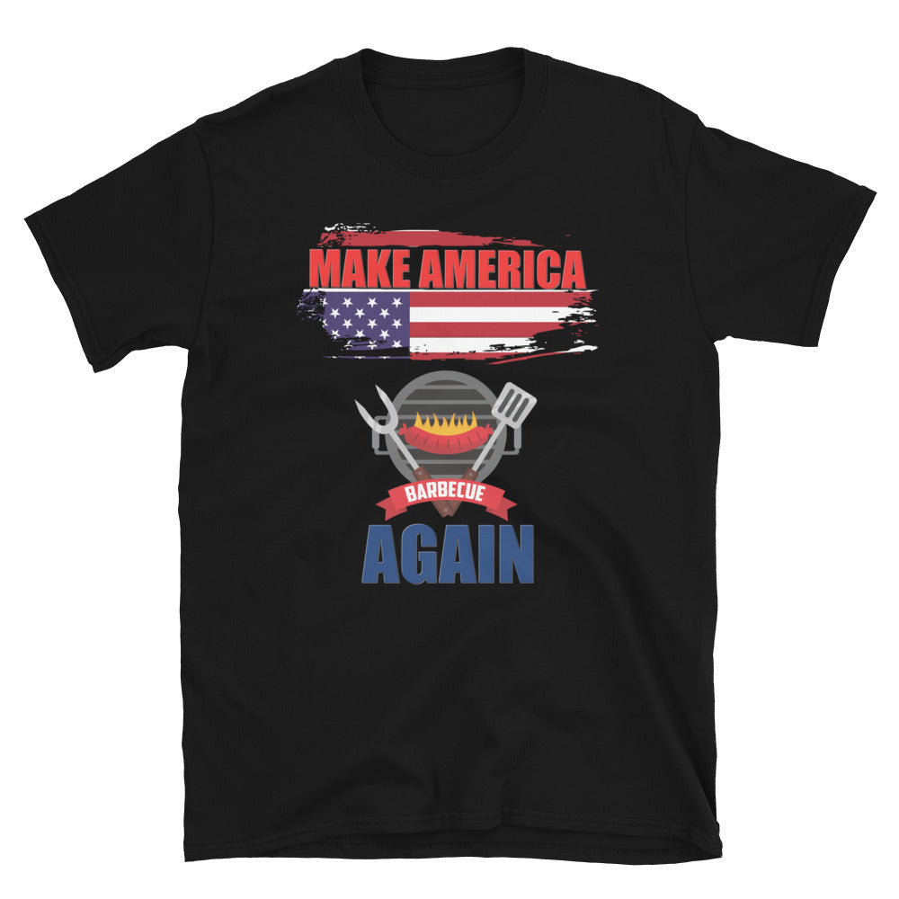 Make America Barbecue Again Shirt, Fourth Of July Shirt, USA Shirt, Patriotic Shirt, American Flag Shirt, Independence Day