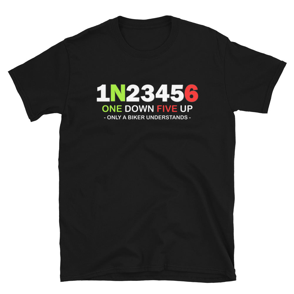 Biker Gift, 1n23456 Motorcycle Gears Shirt, Motorcycle Lover Shirt, Motorcycle Birthday Gift, Motorcycle Christmas Gift