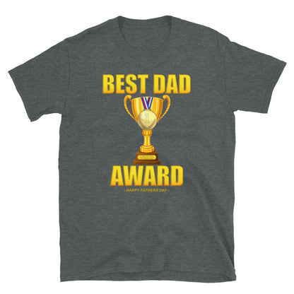Father's Day Gift For Him Best Dad Award T Shirt Funny Number One Dad Award Shirt Fathers Day Dad Shirt Gift Funny Christmas Trophy Dad Gift
