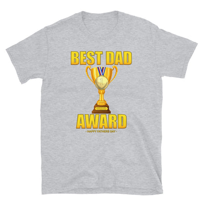 Father's Day Gift For Him Best Dad Award T Shirt Funny Number One Dad Award Shirt Fathers Day Dad Shirt Gift Funny Christmas Trophy Dad Gift