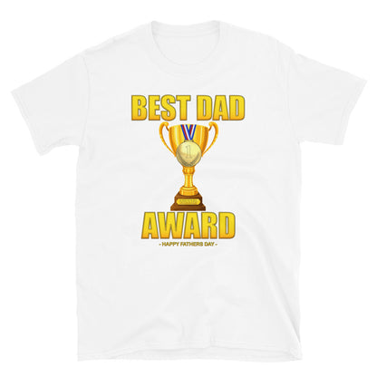 Father's Day Gift For Him Best Dad Award T Shirt Funny Number One Dad Award Shirt Fathers Day Dad Shirt Gift Funny Christmas Trophy Dad Gift