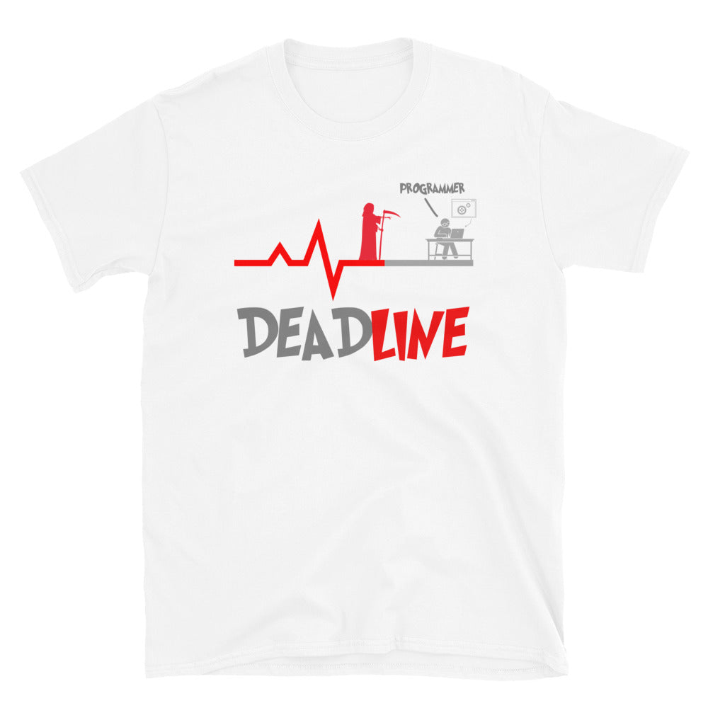 Deadline Programmer Shirt, Coder Shirt, Coding T Shirt, Funny Shirt, Grim Reaper Shirt, Computer Shirt, Developer t shirt