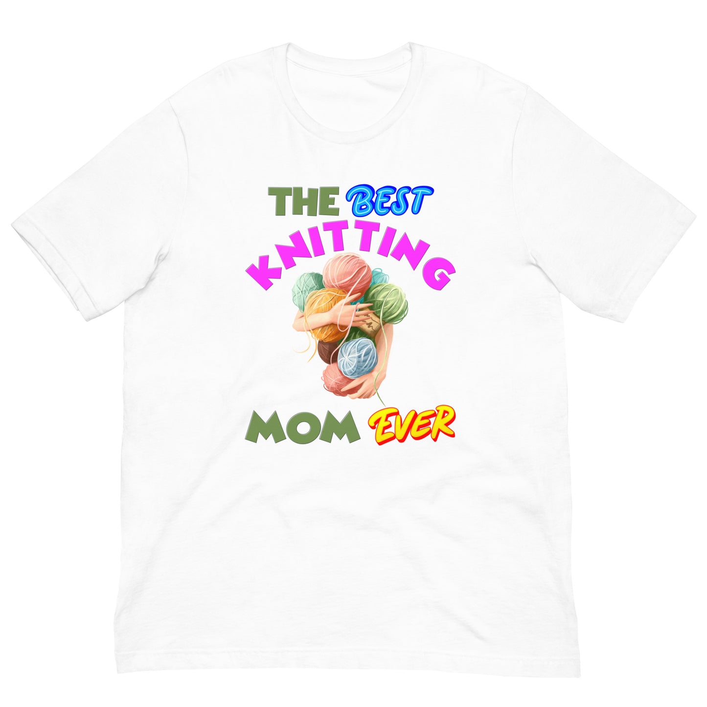 The Best Knitting Mom Ever, Mother Shirt, Mom Shirt, Mothers Day Gift, Mama Shirt, Mom Life Shirt, Gift For Mom, Mom Sweatshirt, Gift For Her